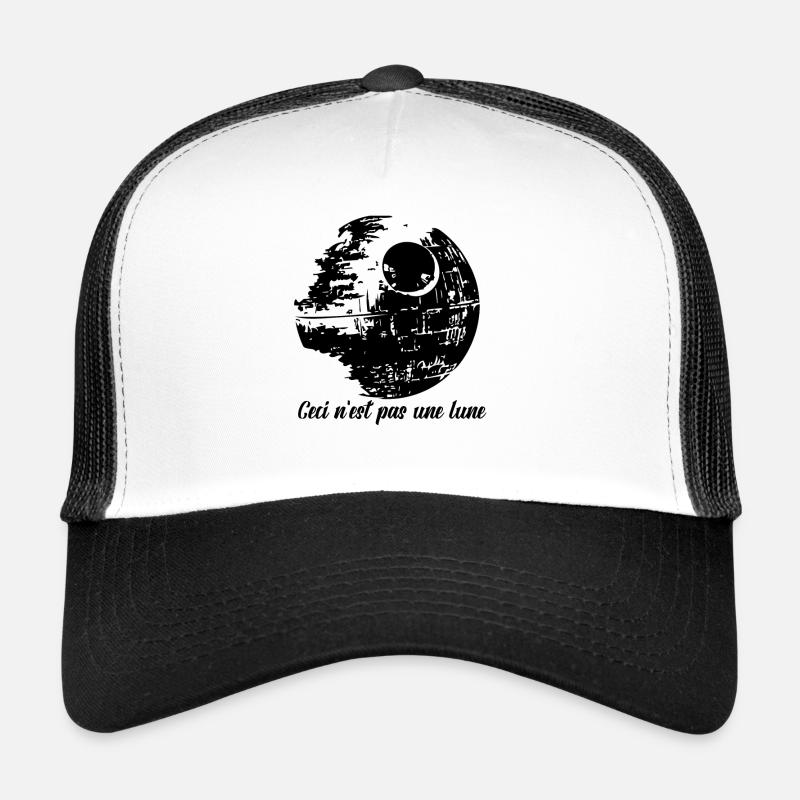 Ce n’est pas une lune Français Casquette trucker 