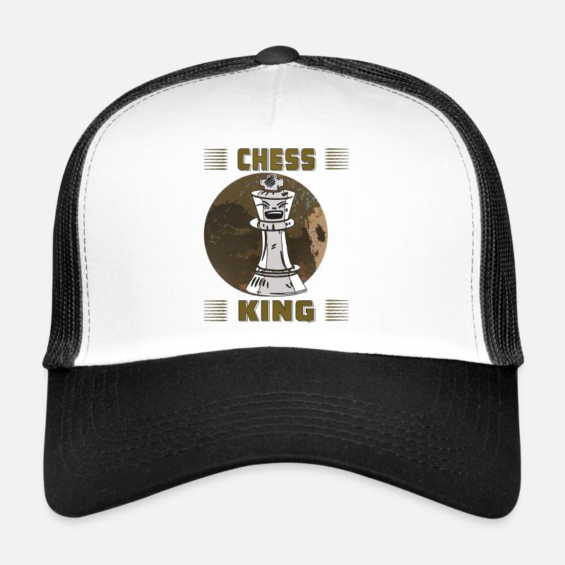 ROI DES ÉCHECS Casquette trucker 
