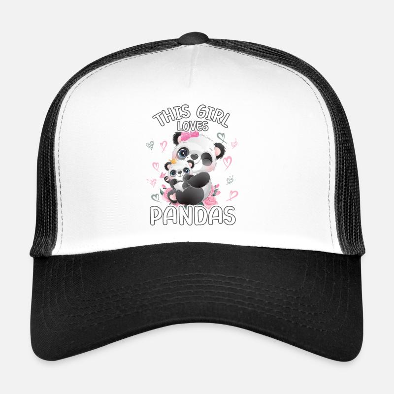 Dieses Maedchen Liebt Pandas Trucker Cap