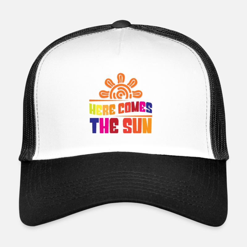 Here comes the sun Trucker Cap