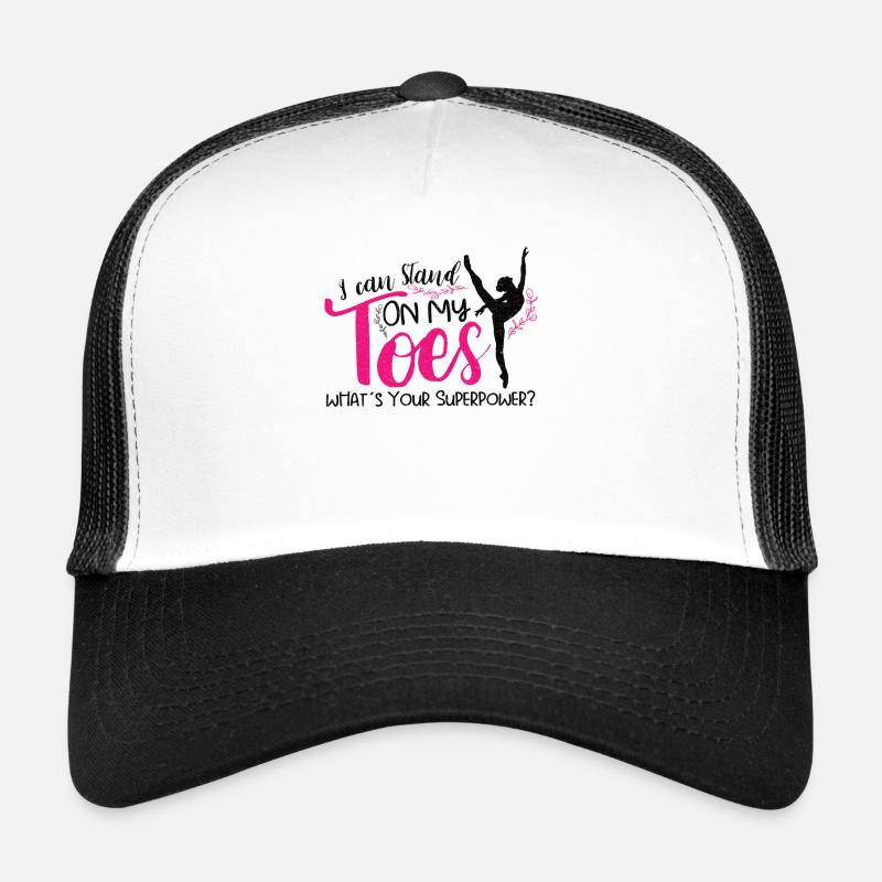 Ballet Ballerina Dance Dancer Dancing Ballet Gift Trucker Cap