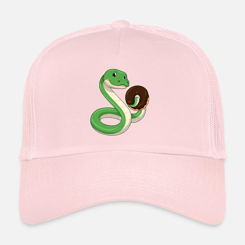 Schlange mit Donut Trucker Cap