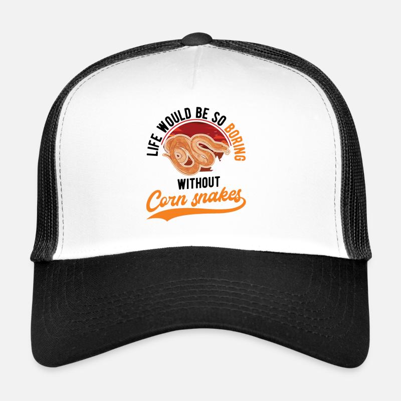 Corn Snake Cadeau Corn Snake Casquette trucker 