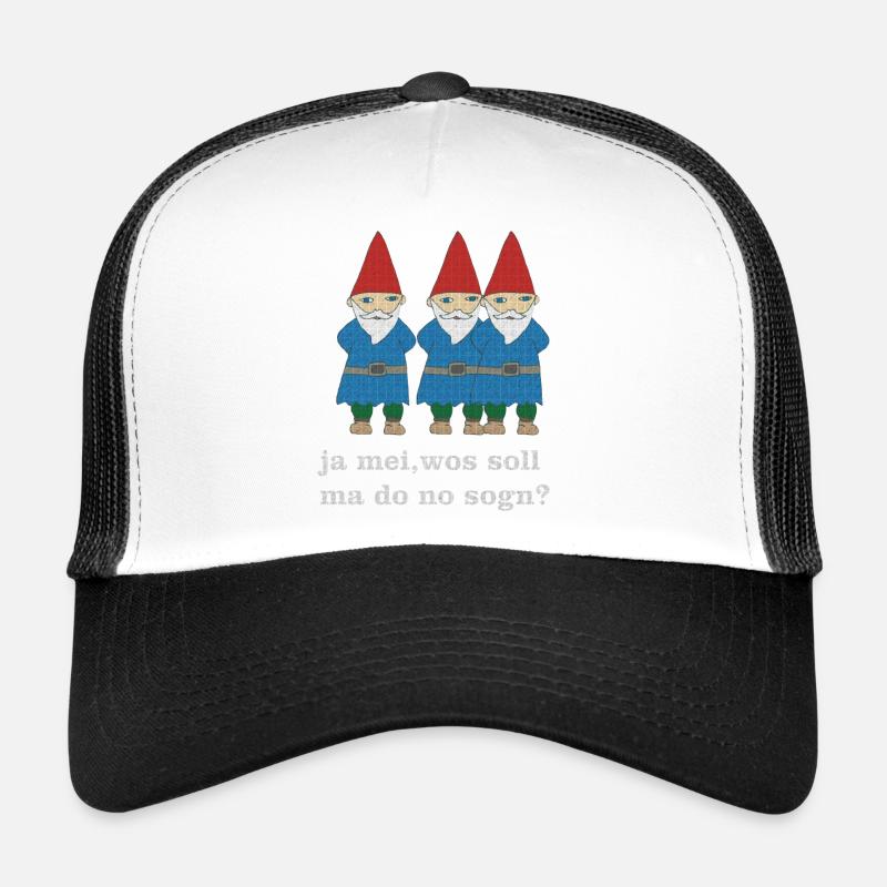 gartenzwerge bayerisch Trucker Cap