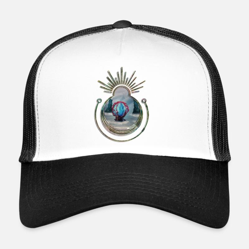 In the cocoon on the beach Trucker Cap