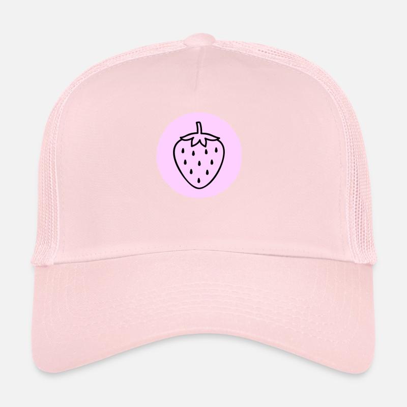 Strawberry Trucker Cap
