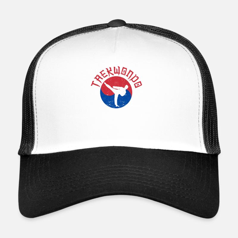 Tae Kwon Do Eum Yang Drôle Taekwondo Coréen Casquette trucker 