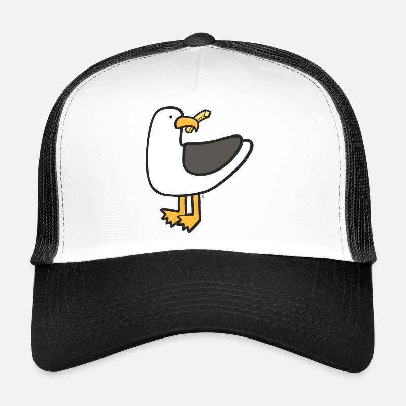 Greedy Seagull Trucker Cap