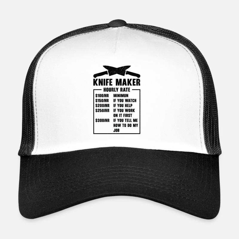 Knifemaking Knife Making Bladesmith Smithing Knife Trucker Cap