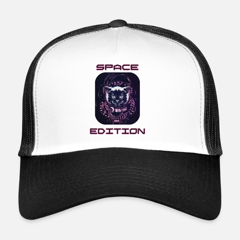 Space Cat Trucker Cap