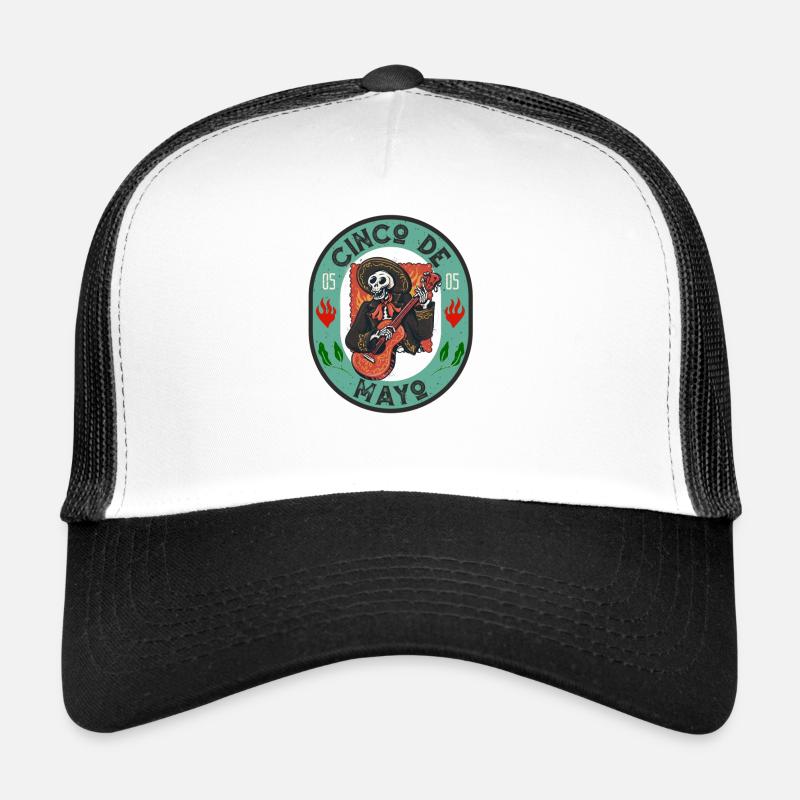 Cinco de Mayo Vacances mexicaines Mexique 05-05 Casquette trucker 