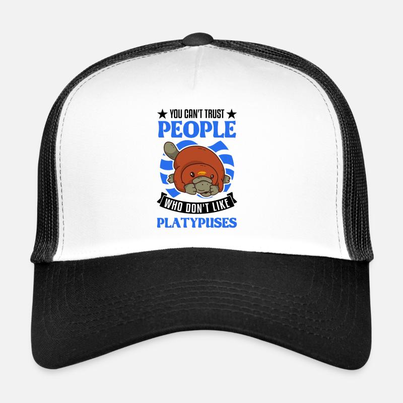 Ornithorynque Cadeau Ornithorynque Casquette trucker 