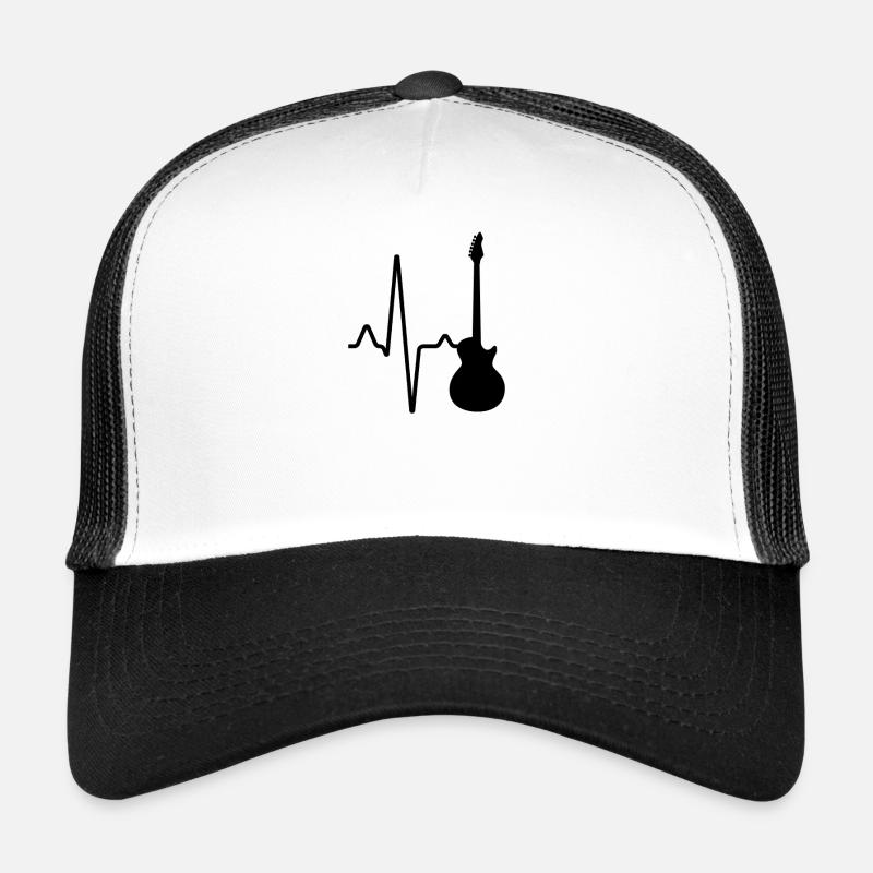 E Gitarre Herzschlag Trucker Cap