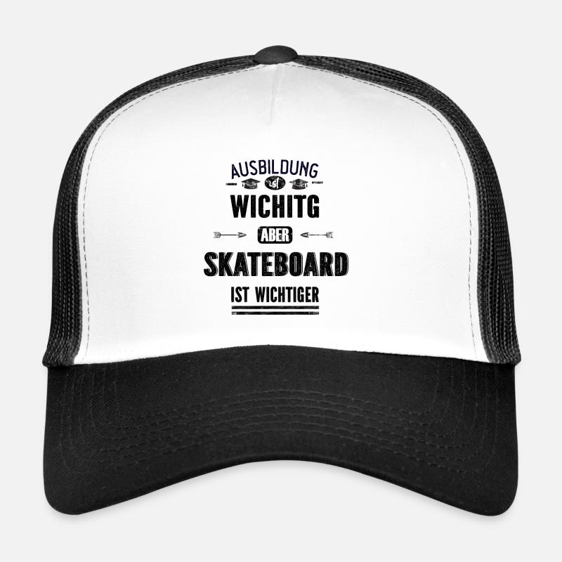 Lustiges Geschenk Design Skateboard Sport Trucker Cap