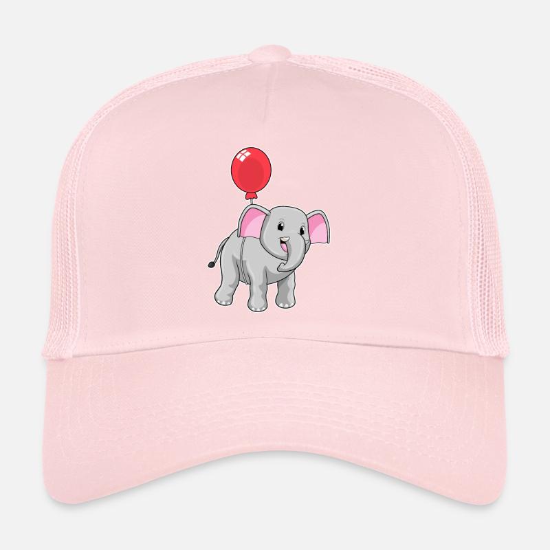 Elefant mit Luftballon Trucker Cap