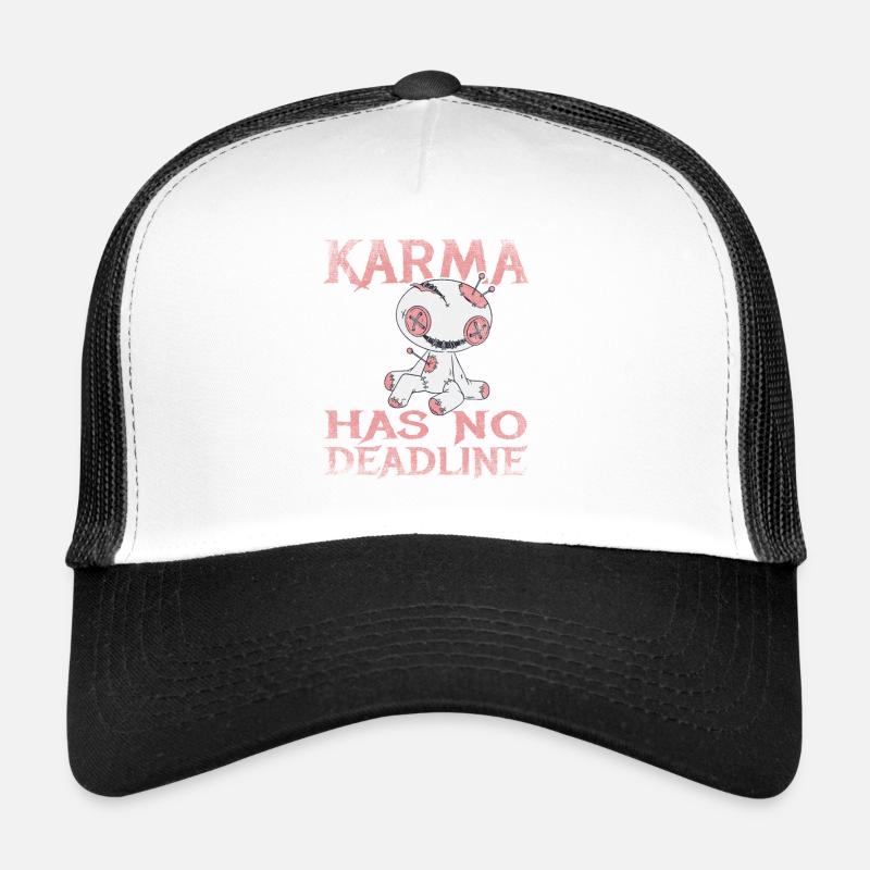 Karma n’a pas de date limite Casquette trucker 