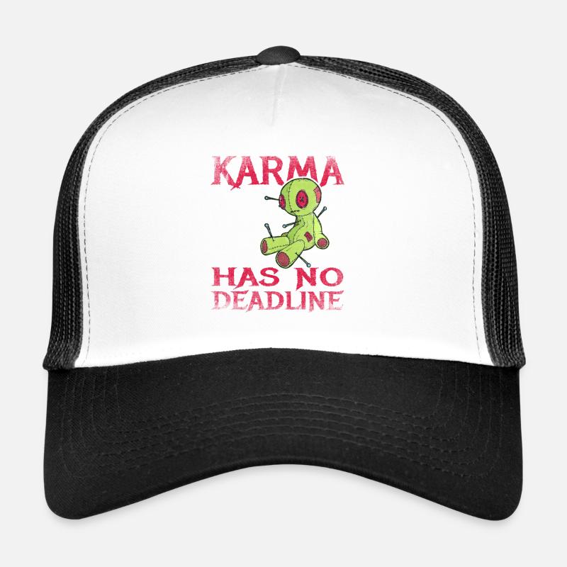 Karma n’a pas de date limite Casquette trucker 