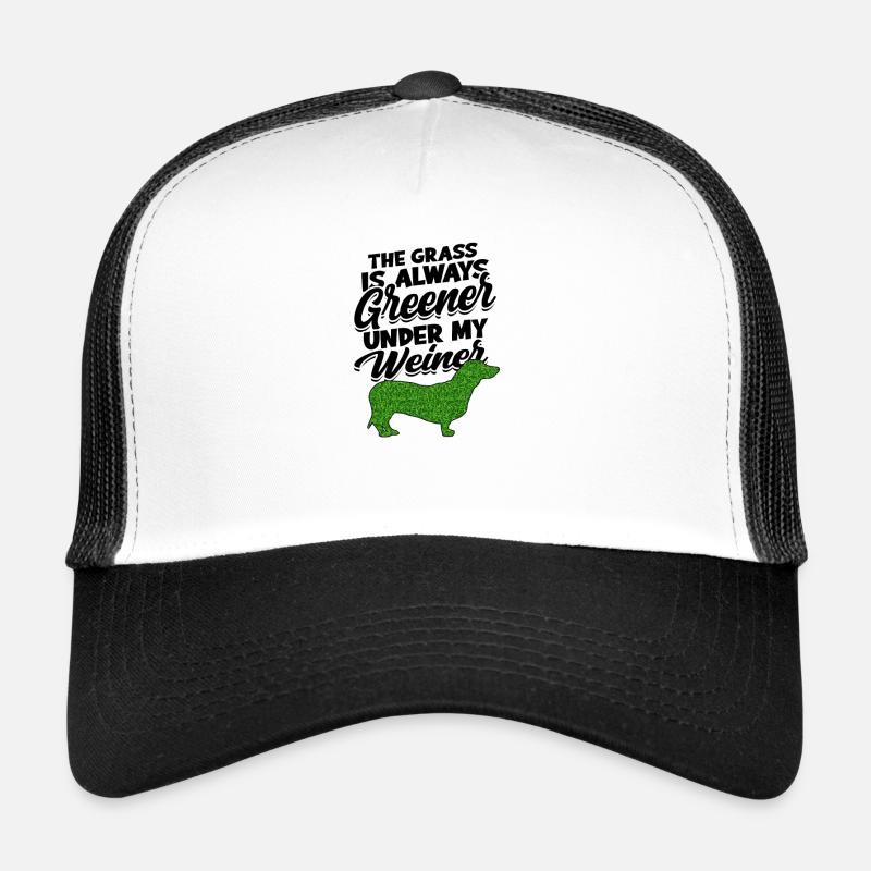 L’herbe est toujours plus verte sous mon déversoir - Casquette trucker 