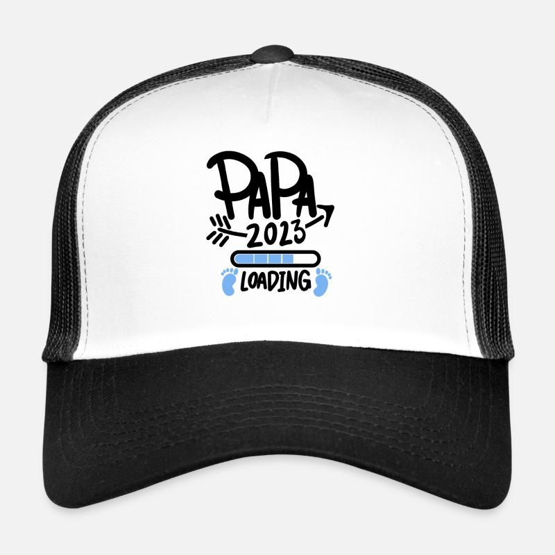Father 2023 - Dad 2023 - Become a Dad Trucker Cap