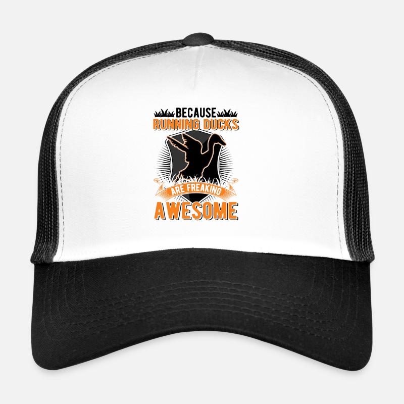Indien Running Gift Runner Canard Casquette trucker 