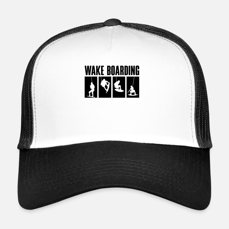 Wakeboard Wakeboarder Wakeboarden Geschenkidee Trucker Cap