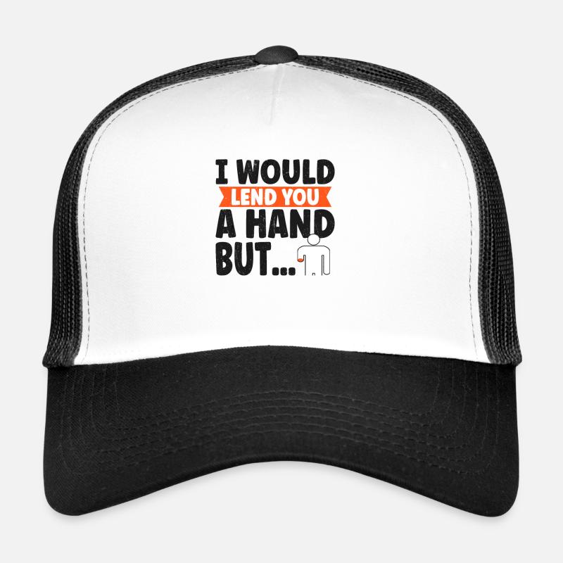 Hand Arm Amputee Assembly Required Amputation Trucker Cap