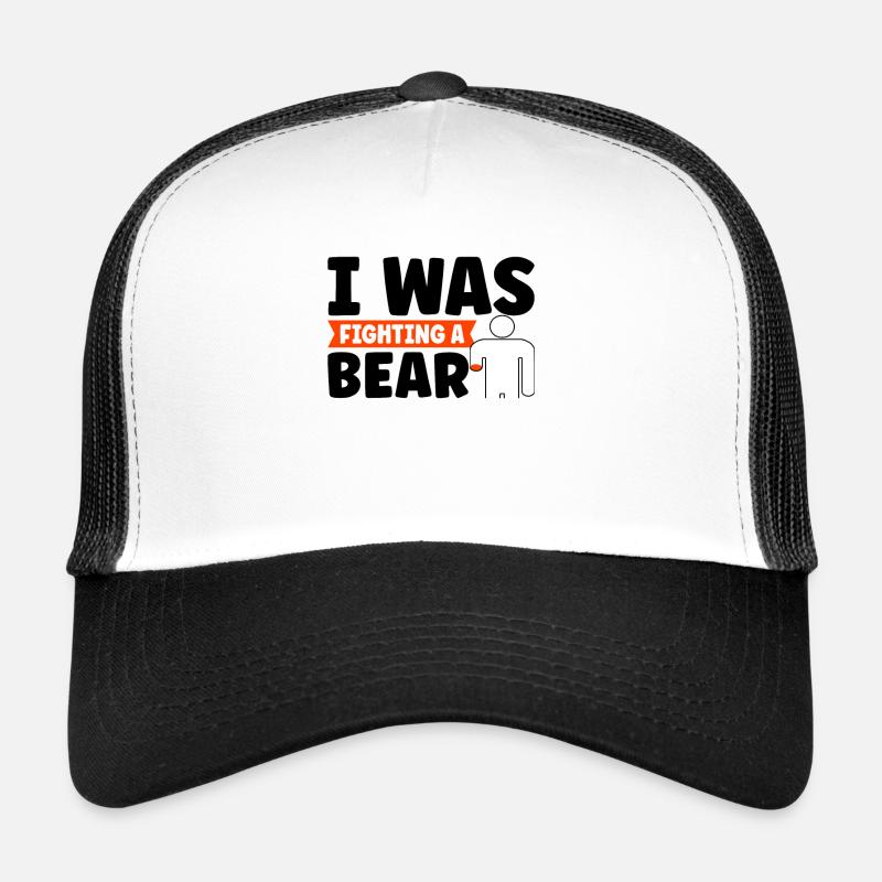 Amputation de l’amputation du bras de la main requise Casquette trucker 