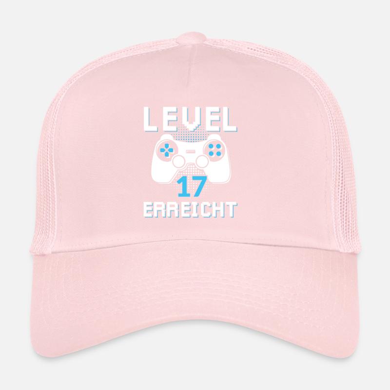 Level 17 Erreicht Gamer Trucker Cap