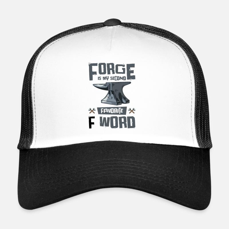 Blacksmith Forge F Word Knife Making Bladesmith Trucker Cap