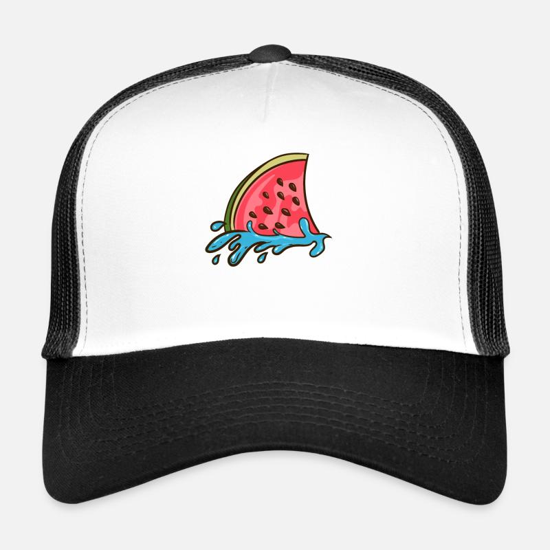 Aileron de requin comme pastèque Casquette trucker 