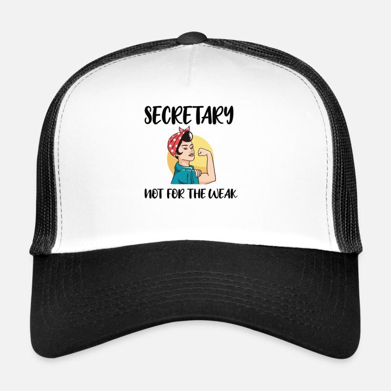 Secretary Gift Office Worker Appreciation Trucker Cap