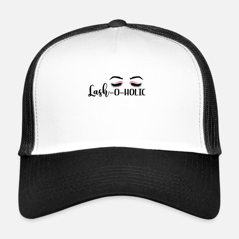 Lash-O-Holic Lash Tech Lash Stylist Makeup Artist Trucker Cap