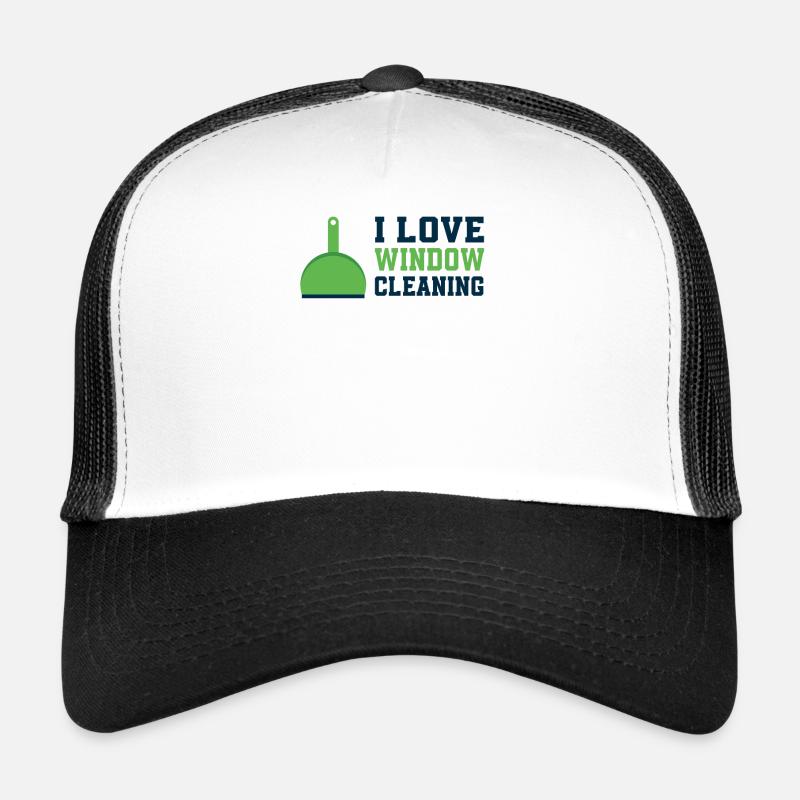 J’adore le lavage de vitres Casquette trucker 