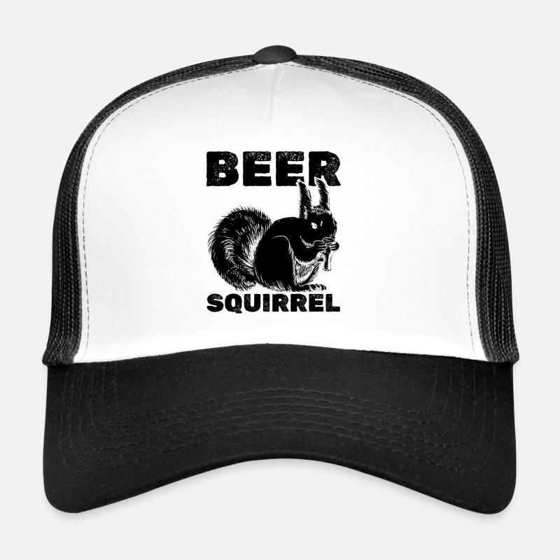 Squirrel Beer Squirrel Trucker Cap