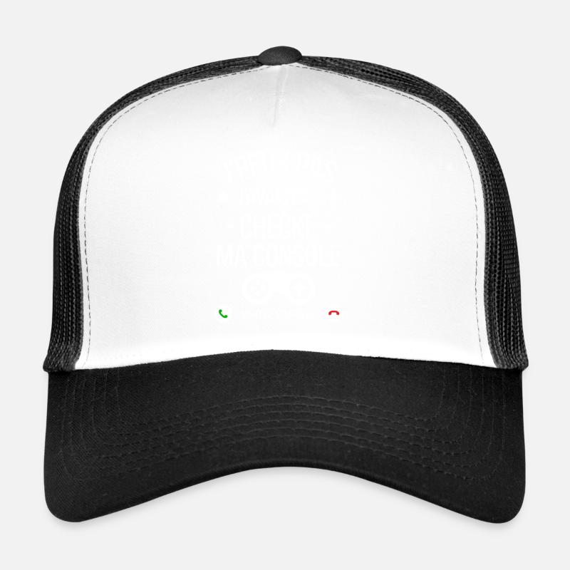 je peux pas j'avais checké ma console Casquette trucker 