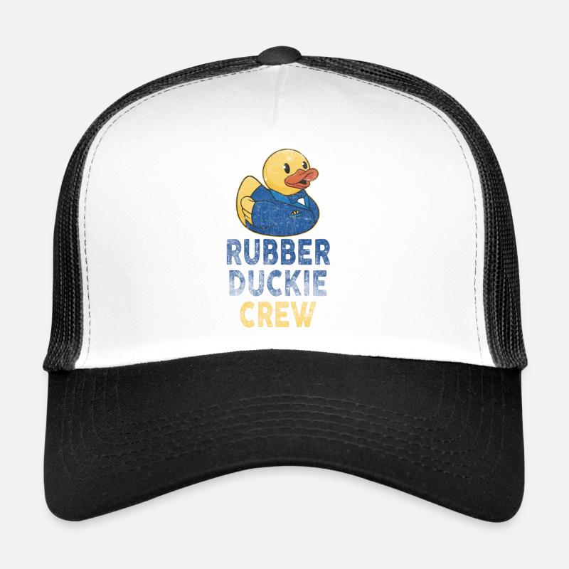 Rubber Duck Rubber Duckie Crew Trucker Cap