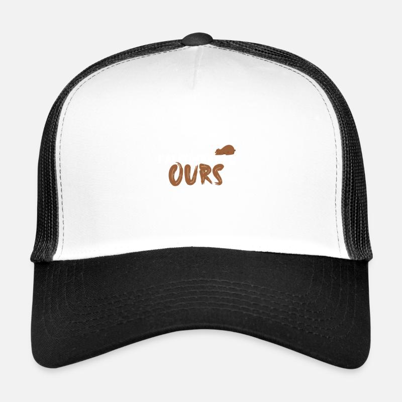 Je combattais un ours Casquette trucker 