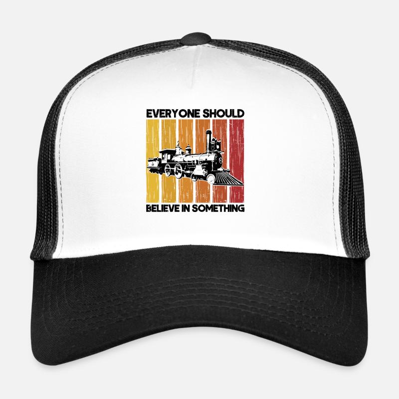 Cadeau de locomotives de train miniatures Casquette trucker 