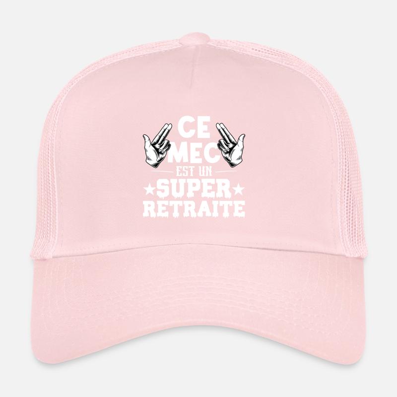 ce mec est un super retraité Casquette trucker 