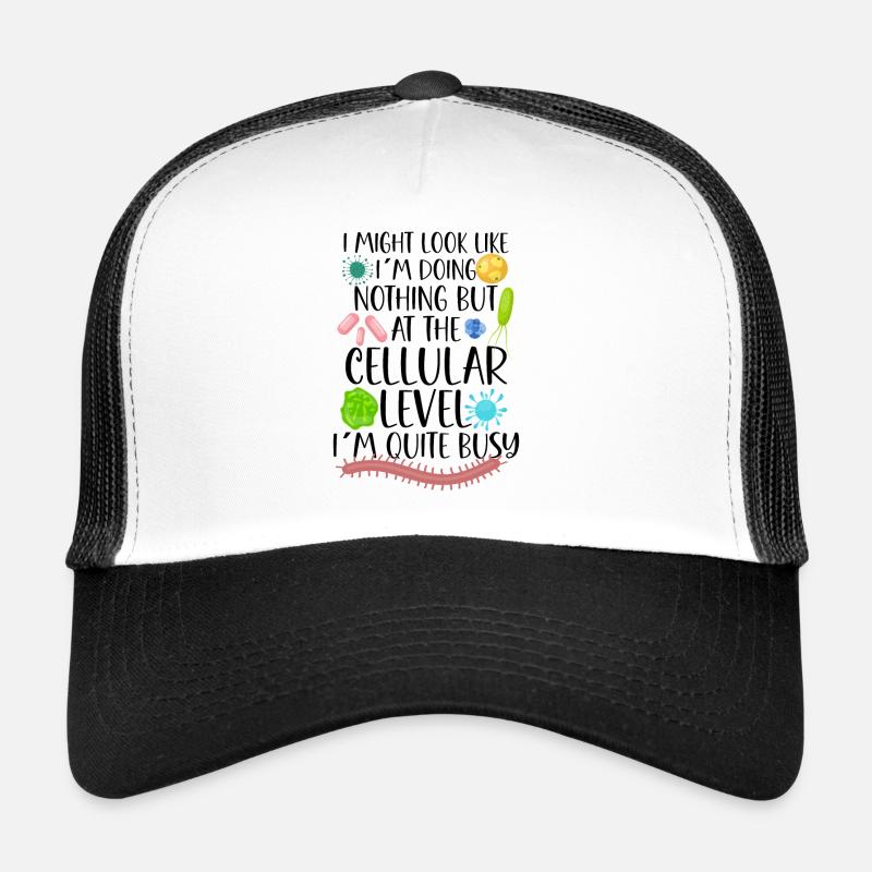 Microbiologiste Laboratoire de microbiologie Staphylocoque Biologie Casquette trucker 