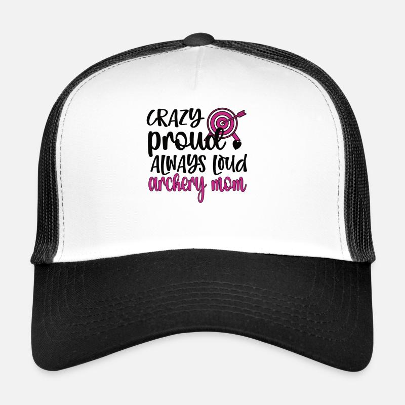 Fière maman de tir à l’arc Maman Des Archers Mère Casquette trucker 