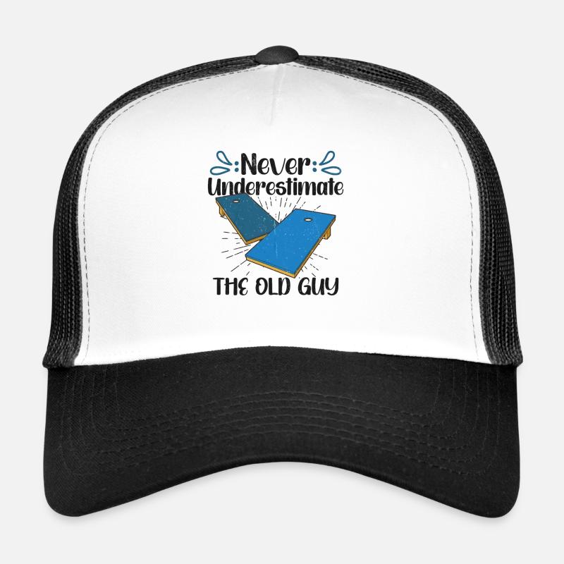 Cornhole Throwing Cornhole joueur Amoureux de Cornhole Casquette trucker 