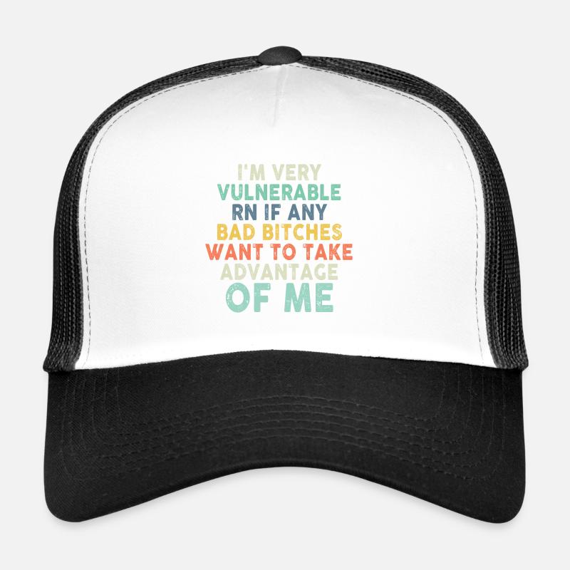 I'm Very Vulnerable RN Trucker Cap