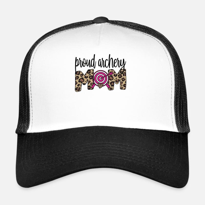 Fière maman de tir à l’arc Maman Des Archers Mère Casquette trucker 