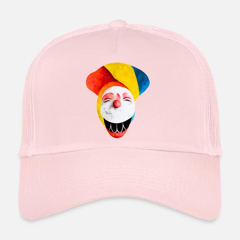 Clown Abstrait Casquette trucker 