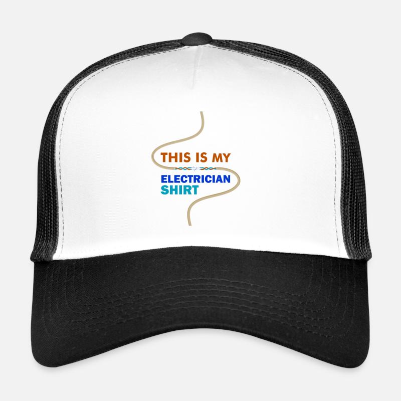 Elektrischer Handwerker Spannungs-Elektroarbeiter Trucker Cap