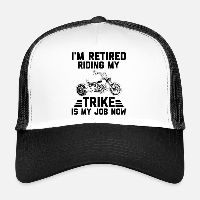 Triker - Trucker Cap - Weiß/Schwarz