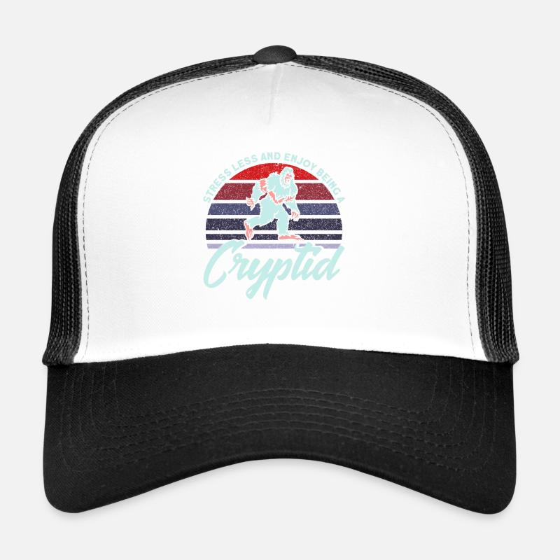 Cryptozoologie Kryptoide Monster Nerd Cadeau Casquette trucker 
