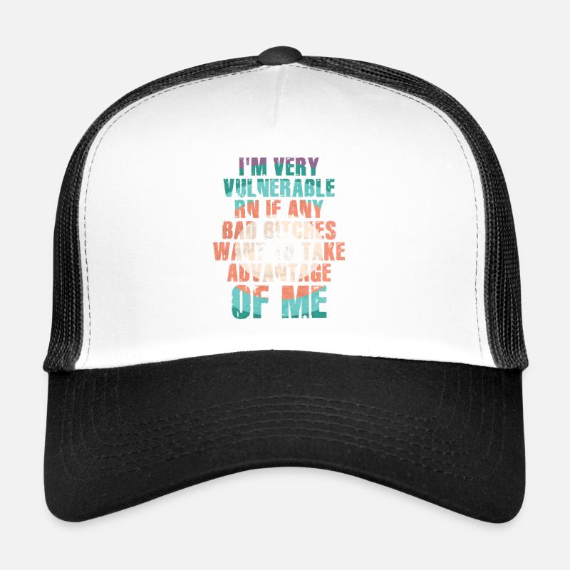 I'm Very Vulnerable RN Trucker Cap