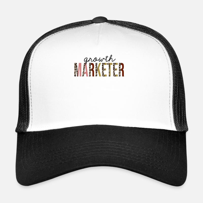 Wachstumsvermarkter Leopard Print Funny Trucker Cap